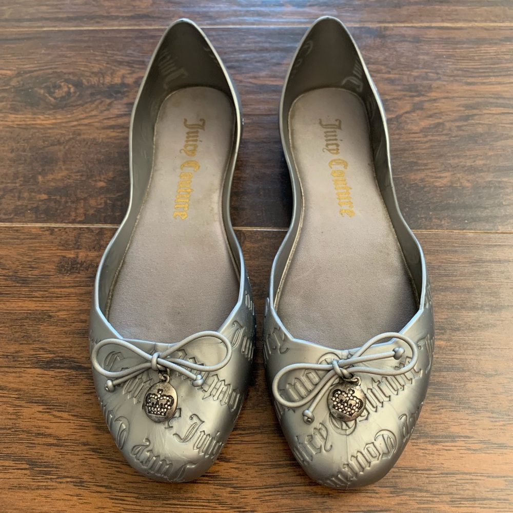 Juicy Couture Rubber Flats Size 10